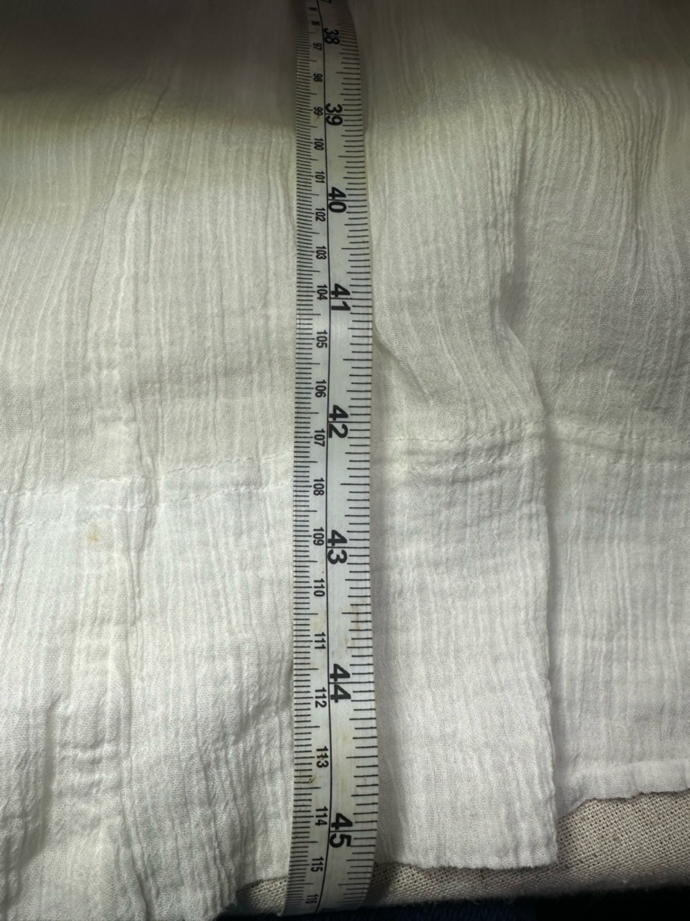 Anthropologie White cotton Smocked Waist Maxi Dress women’s size M #classic - Picture 7 of 8